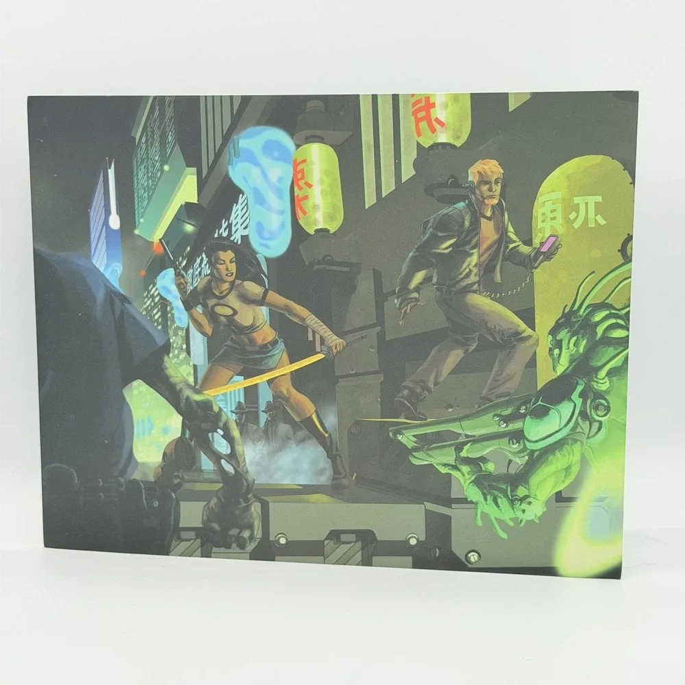 D20 Modern GM Screen Wizards Of The Coast Rules Reference Trifold Game